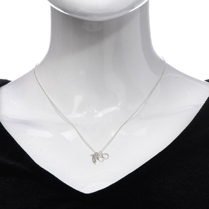 Tiffany Sterling Silver Charms Pendant Necklace 2 of 6