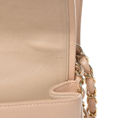 Chanel Caviar Quilted Jumbo Double Flap Beige Clair 10 of 13