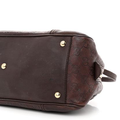 Gucci Guccissima Small Princy Satchel Brown 15 of 21