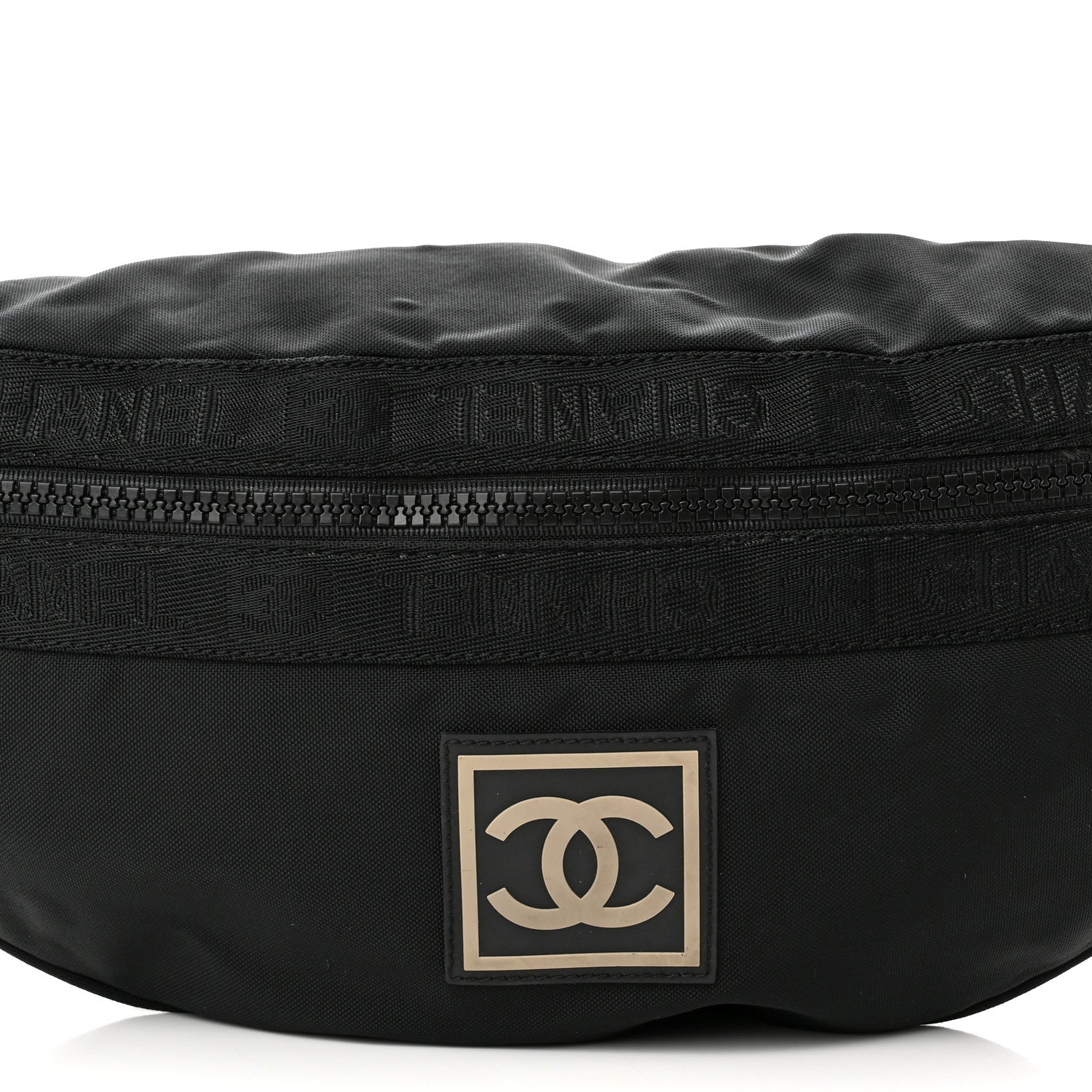 Chanel Nylon Sport Waist Bag Black 8 of 10