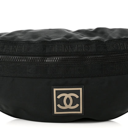 Chanel Nylon Sport Waist Bag Black 8 of 10