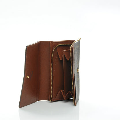 Louis Vuitton Monogram Porte-Monnaie Tresor Wallet 5 of 9
