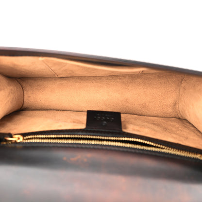 Gucci Calfskin Small Sylvie Shoulder Bag Black 5 of 11