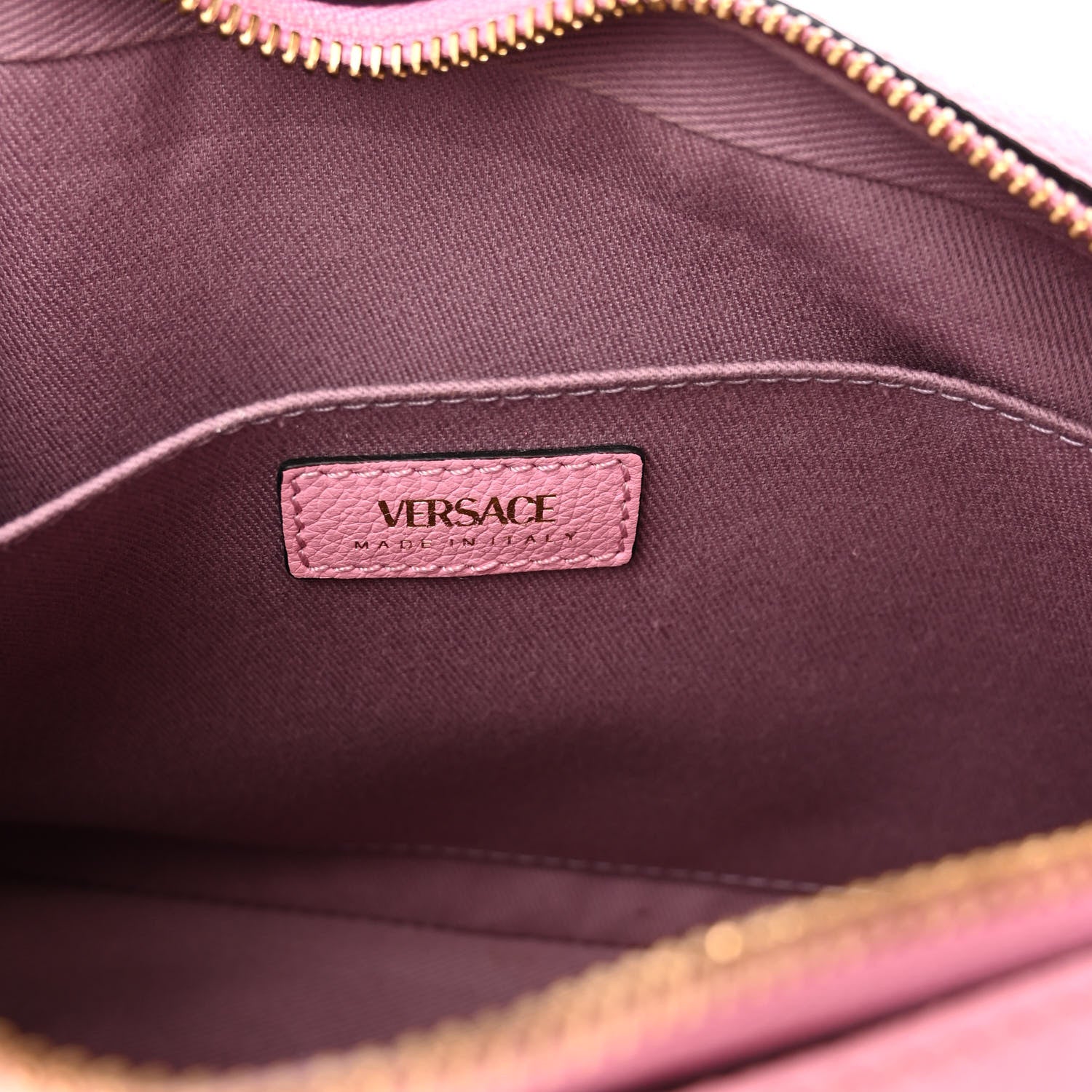Versace Grained Calfskin Medusa Camera Bag Pink 6 of 9