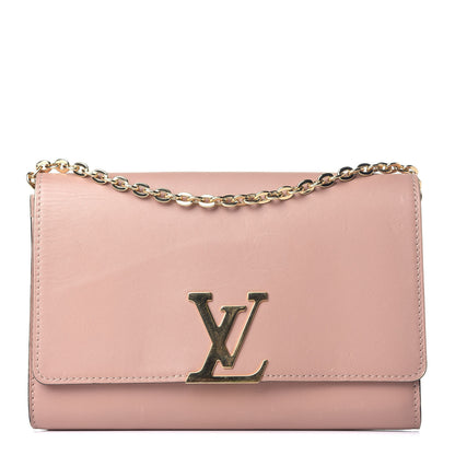 Louis Vuitton Calfskin Chain Louise GM Nude 1 of 8