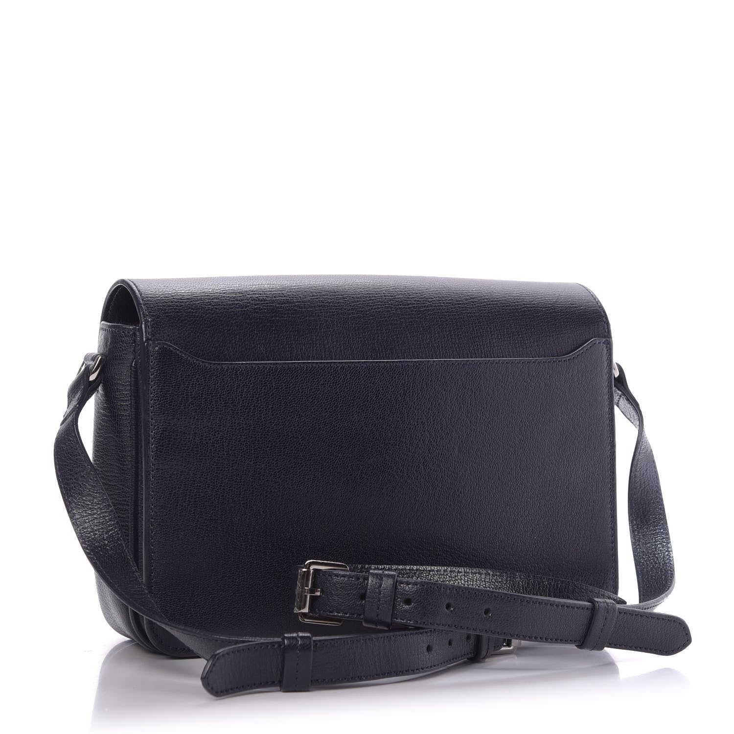 Mulberry Shiny Goatskin Bayswater Shoulder Bag Midnight 3 of 10
