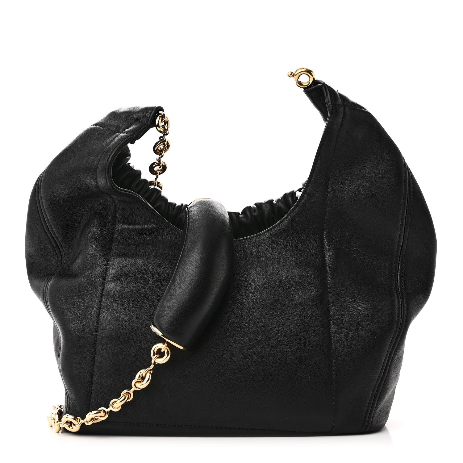 Loewe Buttery Nappa Lambskin Mini Squeeze Bag Black 1 of 9