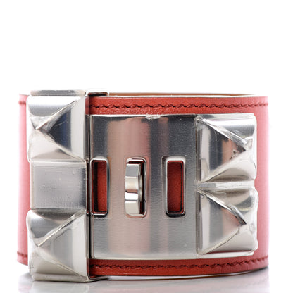 Hermes Swift Collier de Chien CDC Bracelet S Sanguine 3 of 6