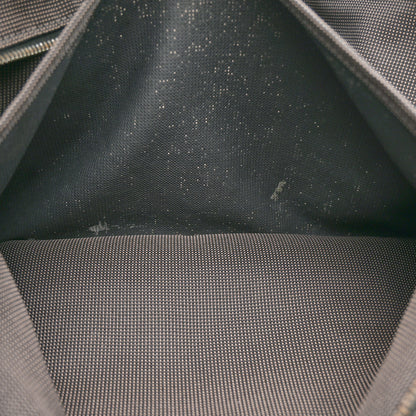 Hermes Canvas Herline MM Tote Grey 10 of 12