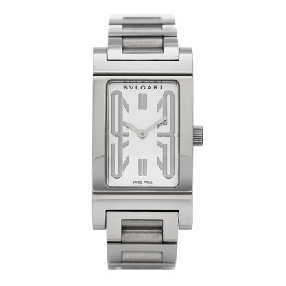 Bulgari Stainless Steel 21mm Rettangolo Quartz Watch 1 of 5
