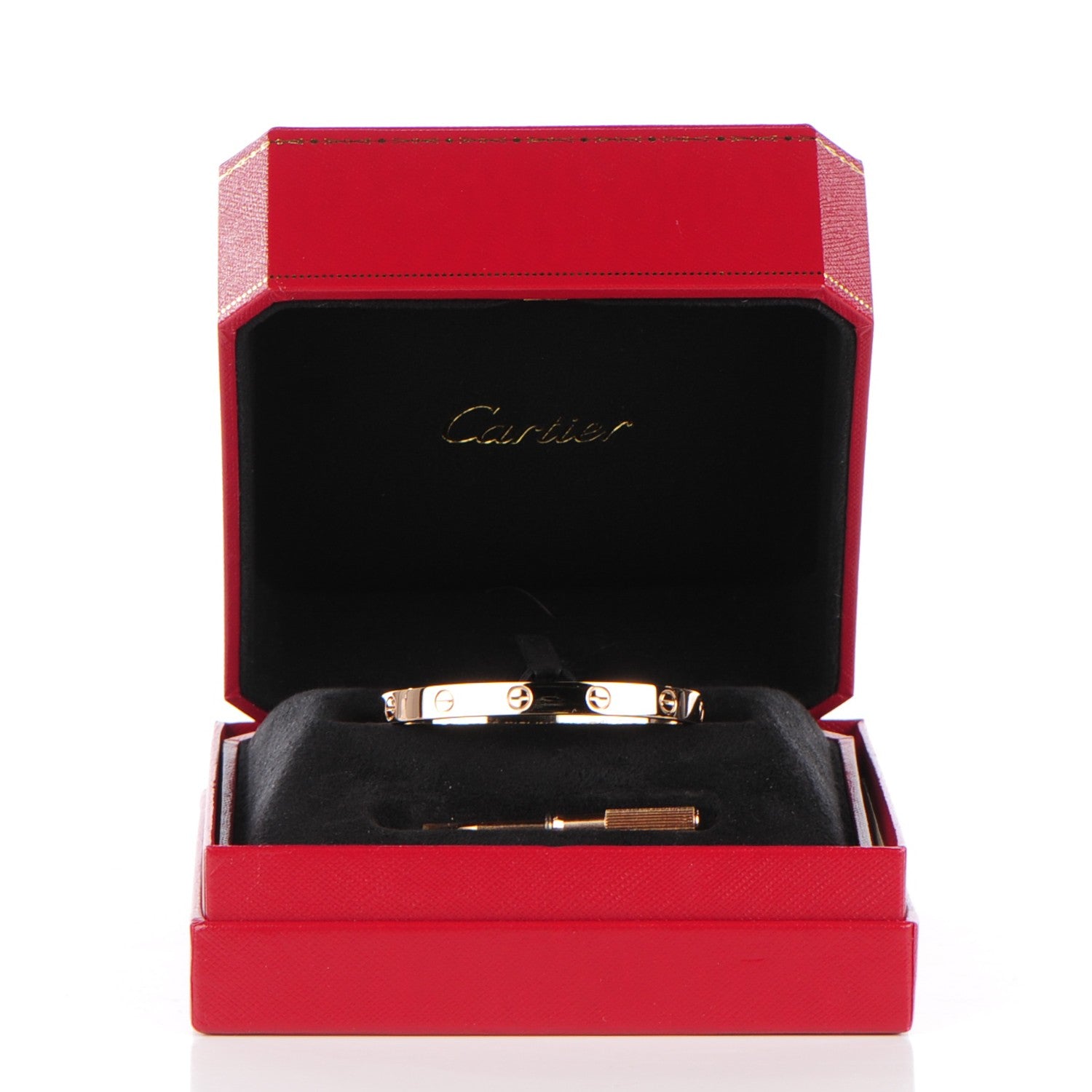 Cartier 18K Pink Gold LOVE Bracelet 17 7 of 7