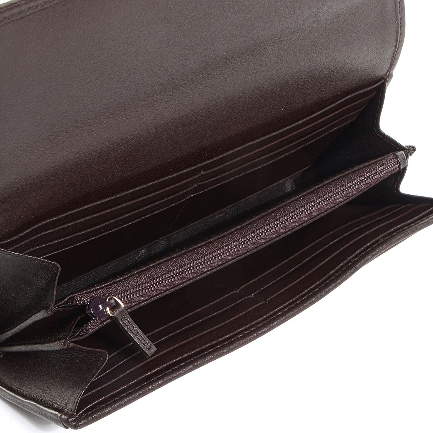 Guccissima Sukey Continental Wallet Chocolate