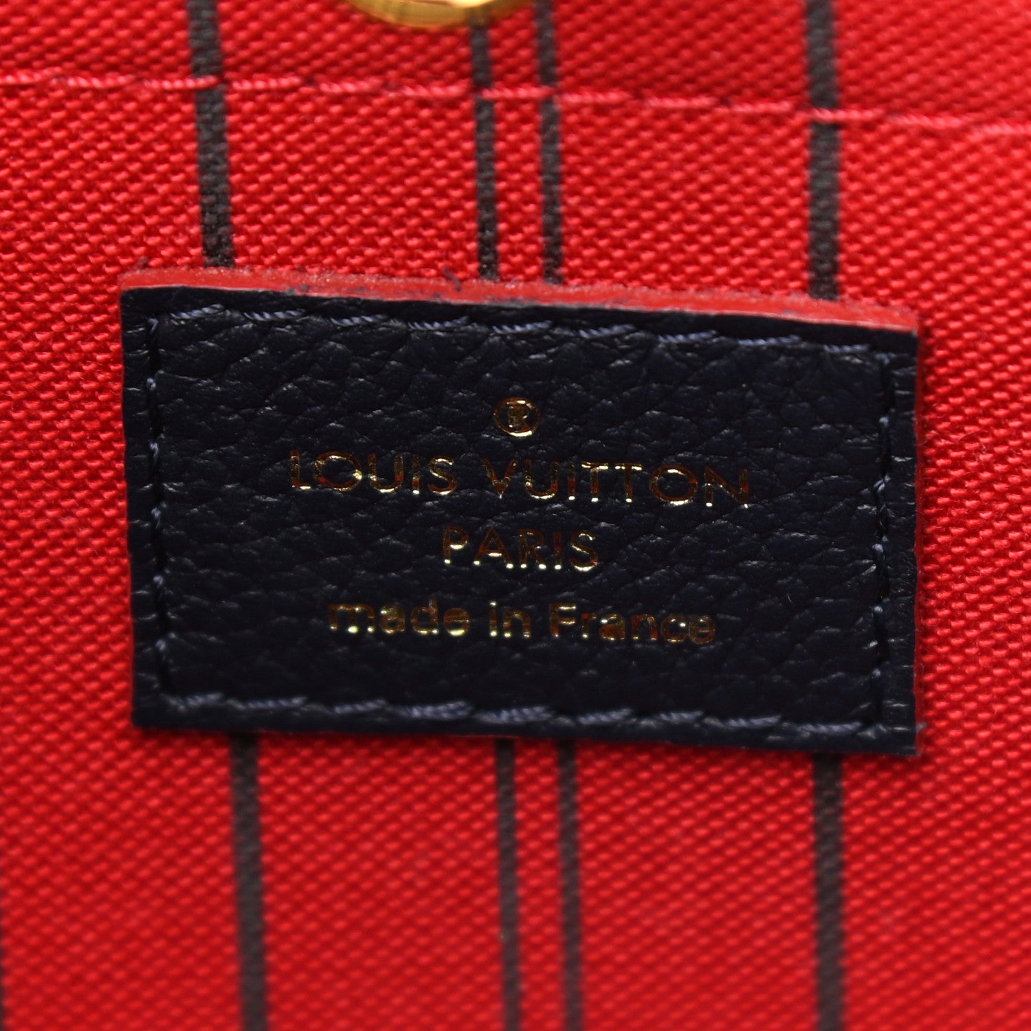 Louis Vuitton Empreinte Montaigne BB Marine Rouge 6 of 11
