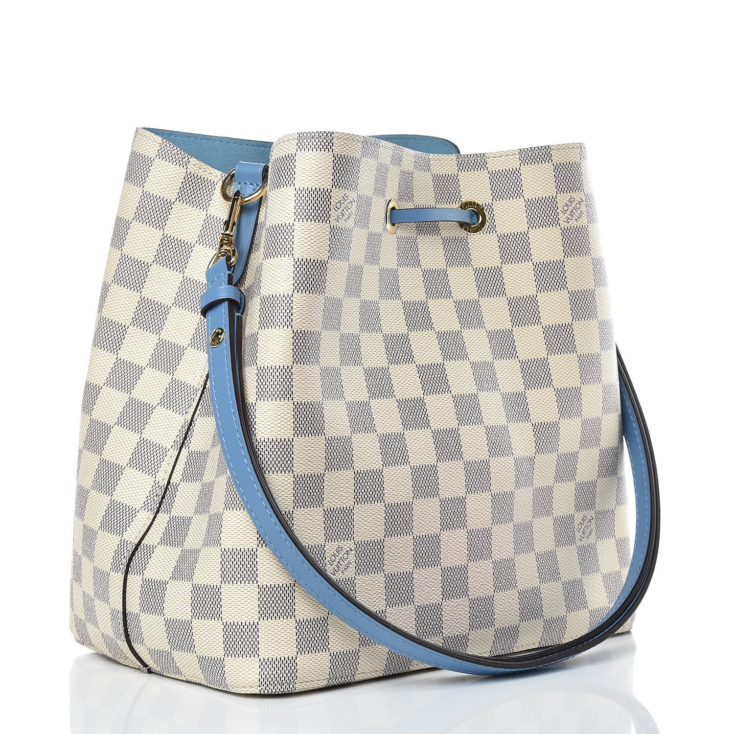 Louis Vuitton Damier Azur Neonoe MM Bleuet 3 of 8