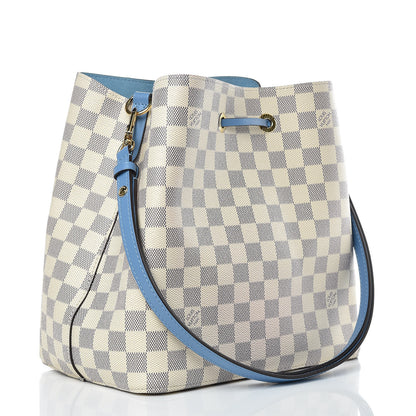 Louis Vuitton Damier Azur Neonoe MM Bleuet 3 of 8