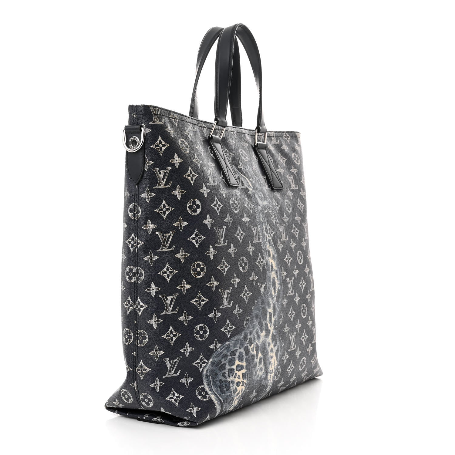 Louis Vuitton Savane Monogram Chapman Atlas Tote Ink 3 of 9