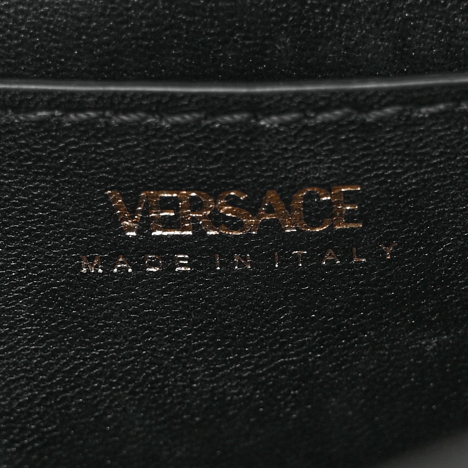 Versace Grained Calfskin Small La Medusa Top Handle Bag Black 5 of 12