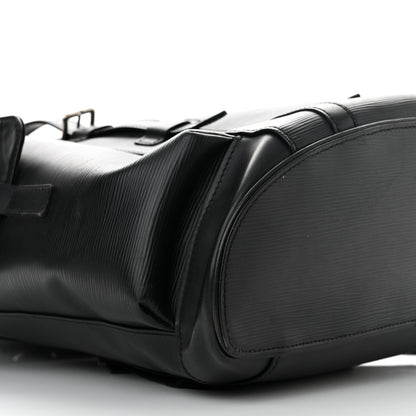 Louis Vuitton Epi Christopher Backpack PM Black 9 of 10