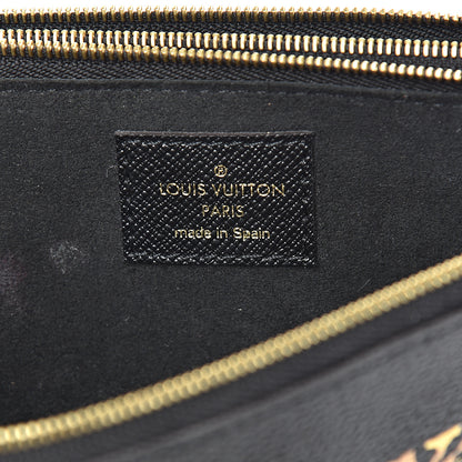 Louis Vuitton Monogram Giant Jungle Pochette Double Zip Black 12 of 12