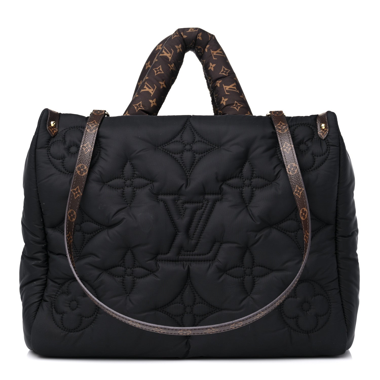 Louis Vuitton Econyl Monogram Pillow Giant Onthego MM Black 1 of 12