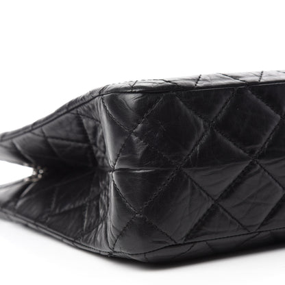 Chanel Aged Calfskin Reissue 2.55 Tote Black 6 of 13