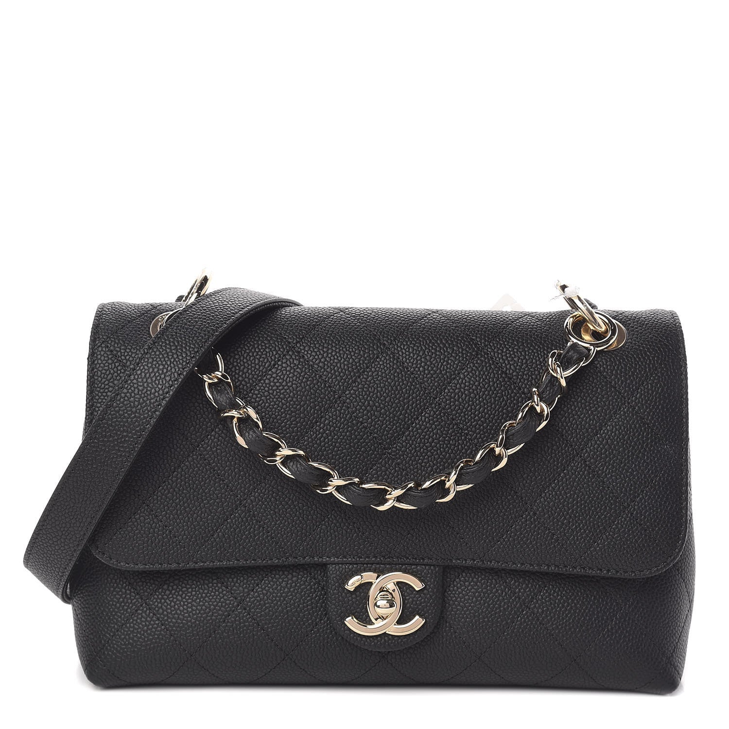 Chanel Caviar Quilted City Walk Flap Black 1 of 11