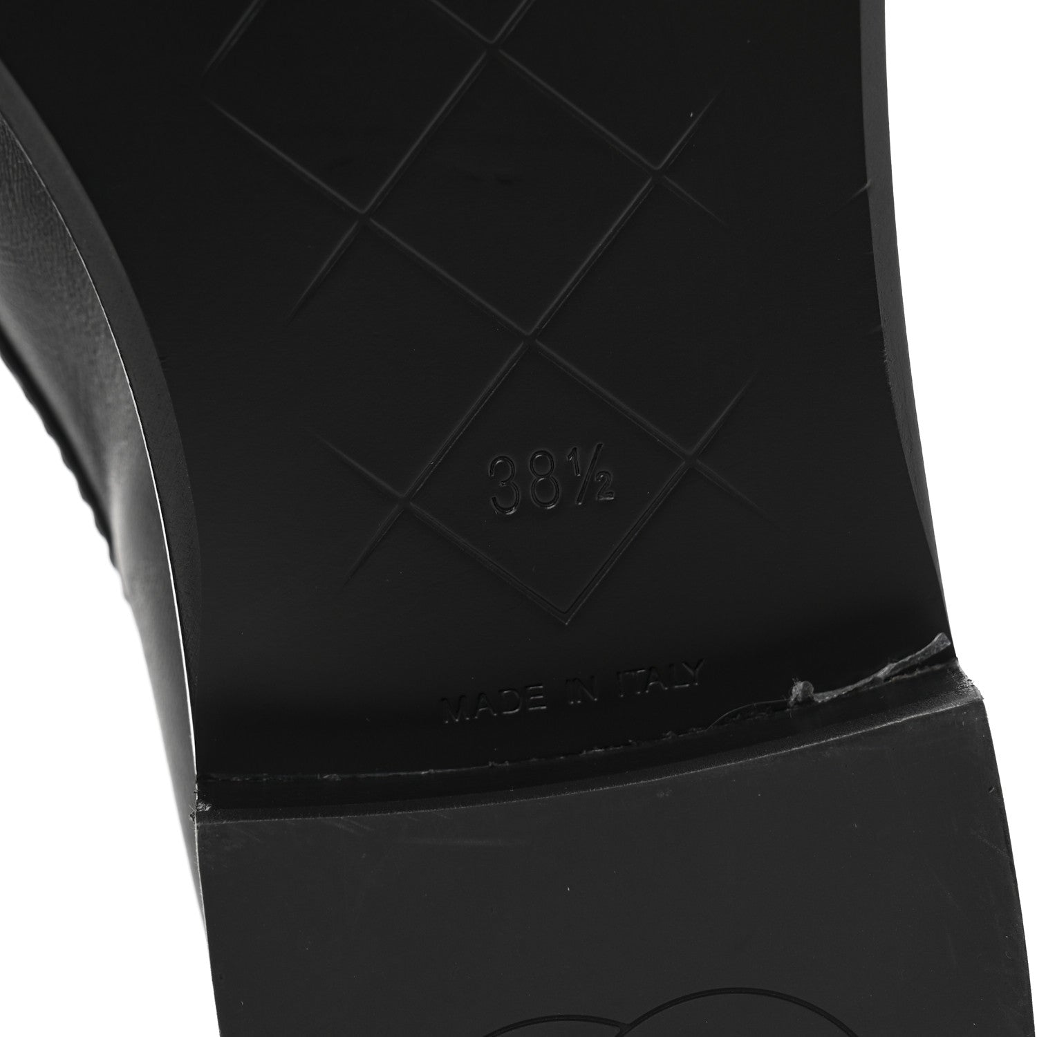 Chanel Lambskin Quilted CC Turnlock Loafers 38.5 Black 7 of 10