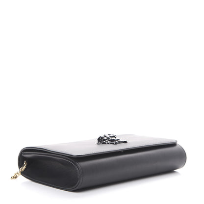 Versace Vitello Palazzo Medusa Evening Clutch Bag Black 3 of 9