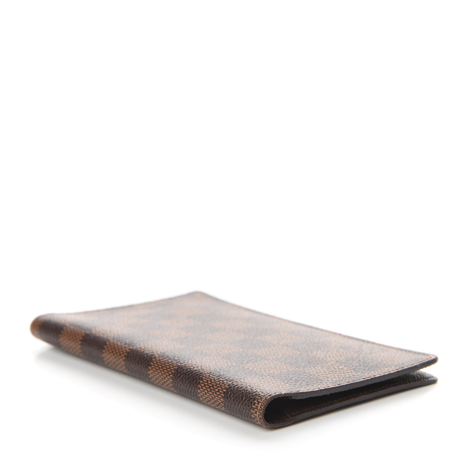 Louis Vuitton Damier Ebene Checkbook Cover Wallet 4 of 6
