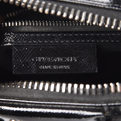 Givenchy Textured Patent Calfskin Mini Antigona Black 8 of 10