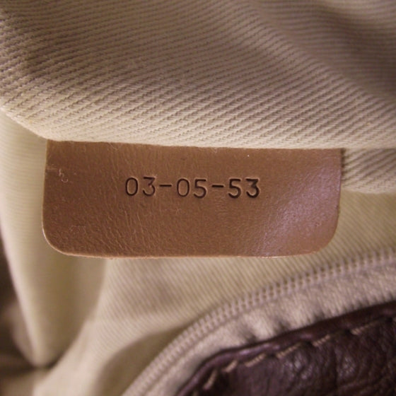 Chloe Leather Paddington Grenat 15 of 17