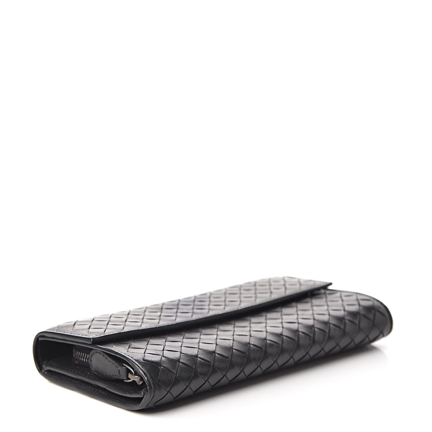 Bottega Veneta Nappa Intrecciato Continental Wallet Black 4 of 9