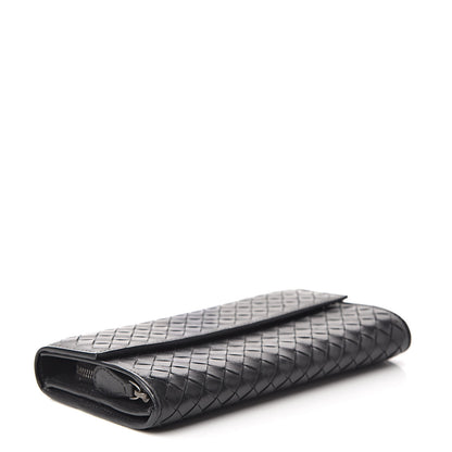 Bottega Veneta Nappa Intrecciato Continental Wallet Black 4 of 9