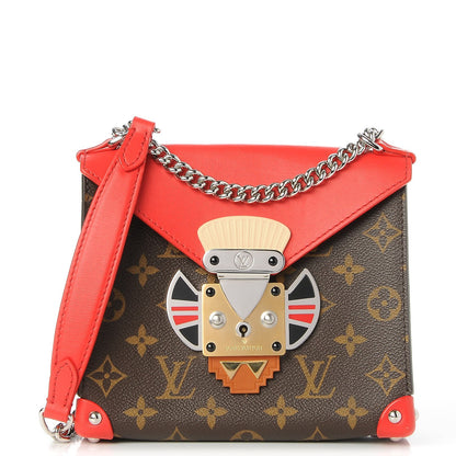 Louis Vuitton Monogram Pochette Mask PM Rouge 1 of 8