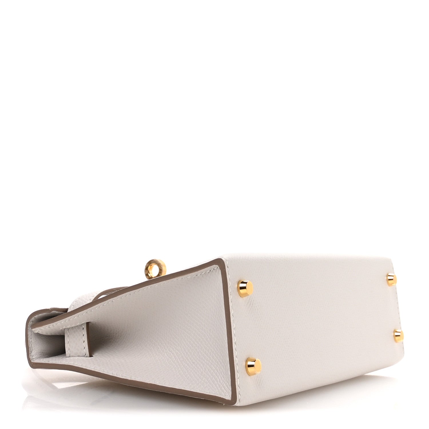 Hermes Epsom Mini Kelly Sellier 20 Gris Pale 4 of 11