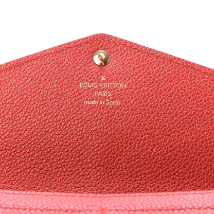 Louis Vuitton Empreinte Sarah Wallet NM Cherry 6 of 9