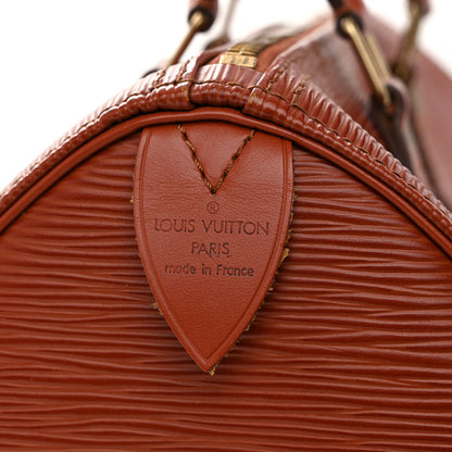 Louis Vuitton Epi Speedy 25 Kenyan Fawn 7 of 12