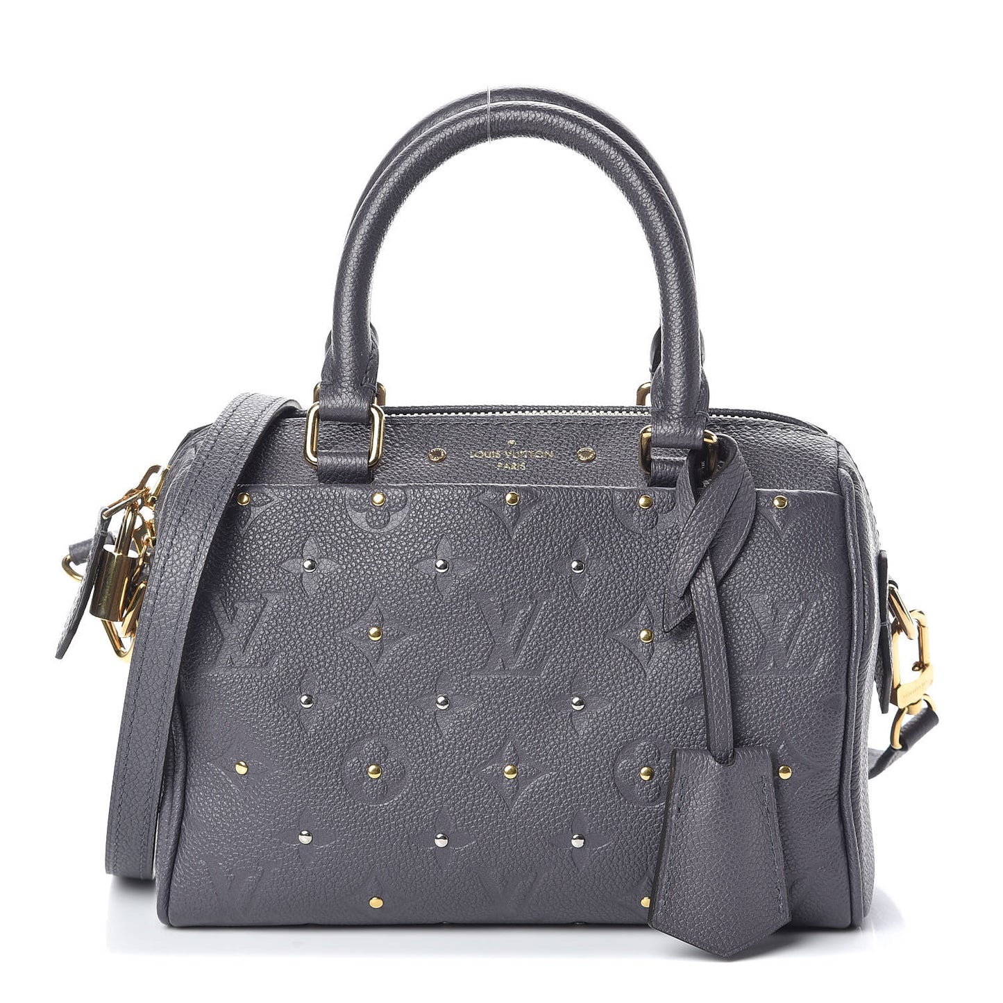 Empreinte Studded Speedy Bandouliere 20 Gris Silver