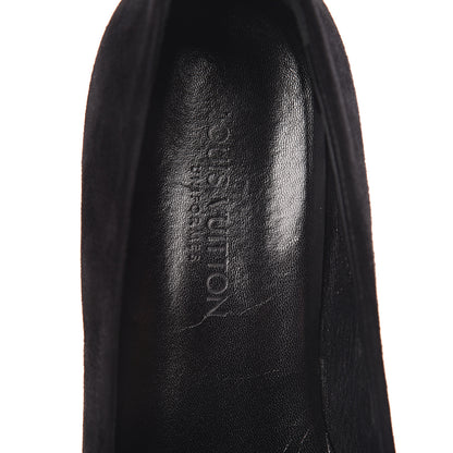 Louis Vuitton Suede Monogram Uniformes Ballet Flats 36.5 Black 9 of 11