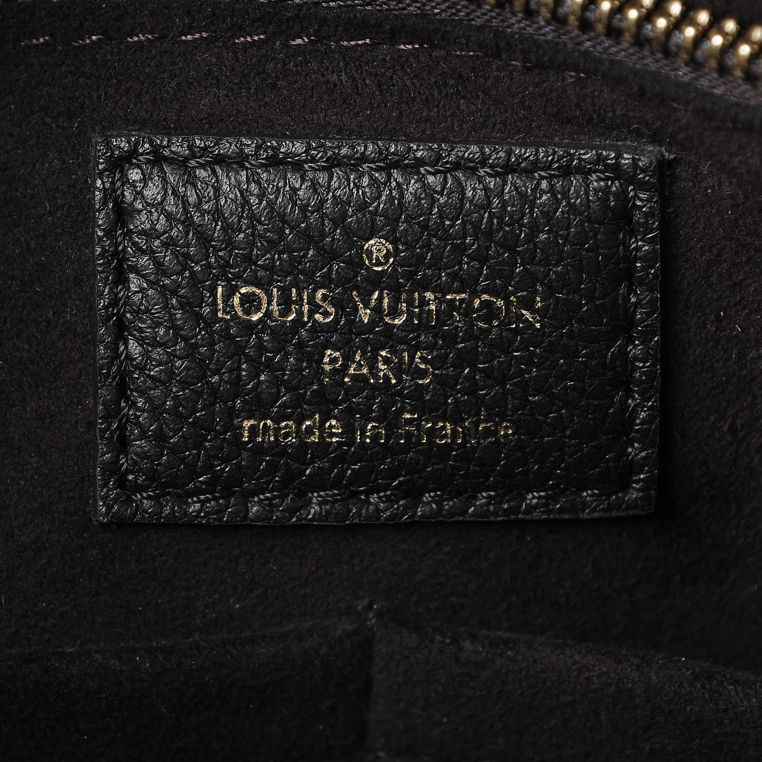 Louis Vuitton Calfskin Monogram Kimono Tote PM Black 7 of 8