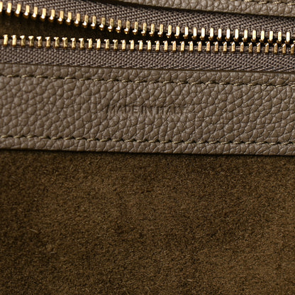 Celine Soft Grained Calfskin Small Belt Cabas Phantom Taupe 7 of 10
