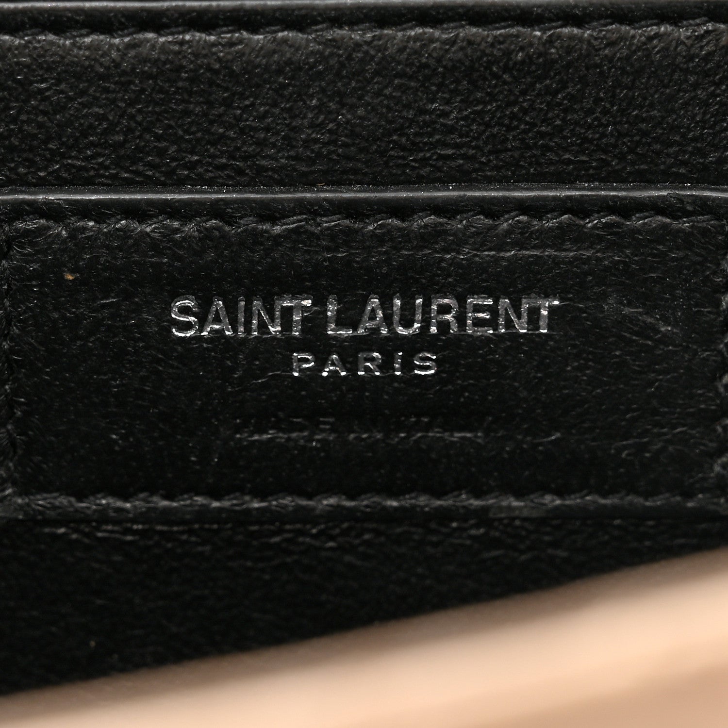 Saint Laurent Grain De Poudre Textured Mixed Matelasse Medium Triquilt Monogram Satchel Dark Beige 6 of 15