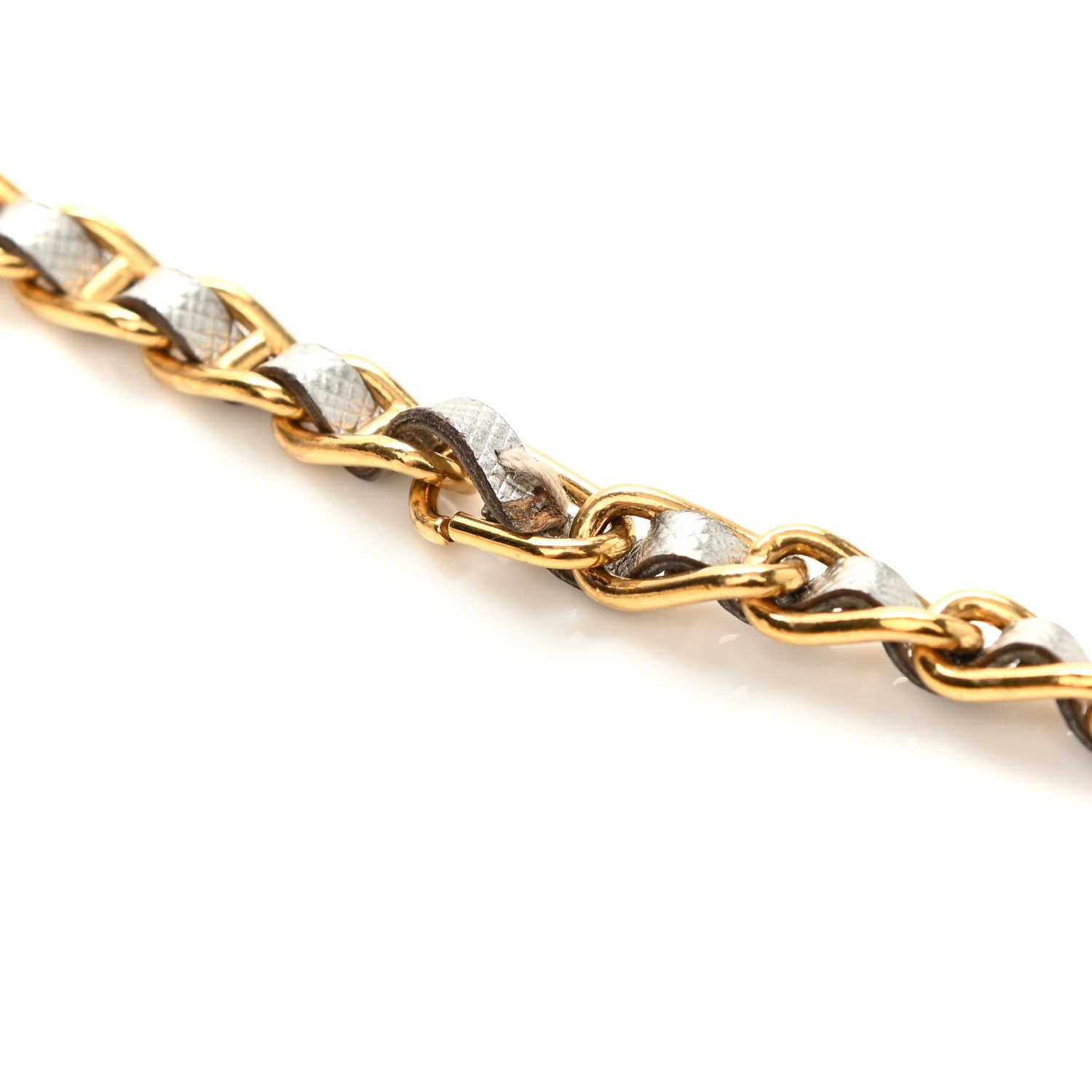 Prada Saffiano Lux Chain Shoulder Bag Argento 17 of 17