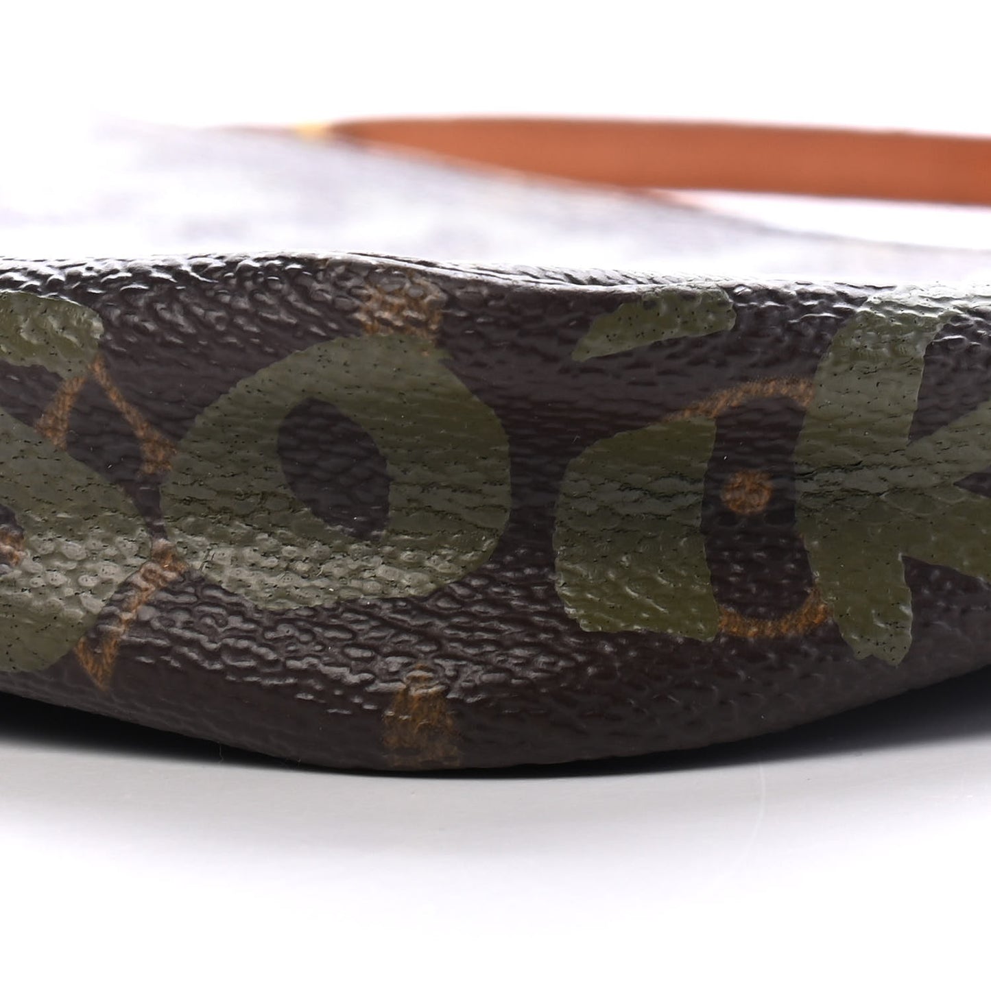 Monogram Graffiti Pochette Accessories Kaki