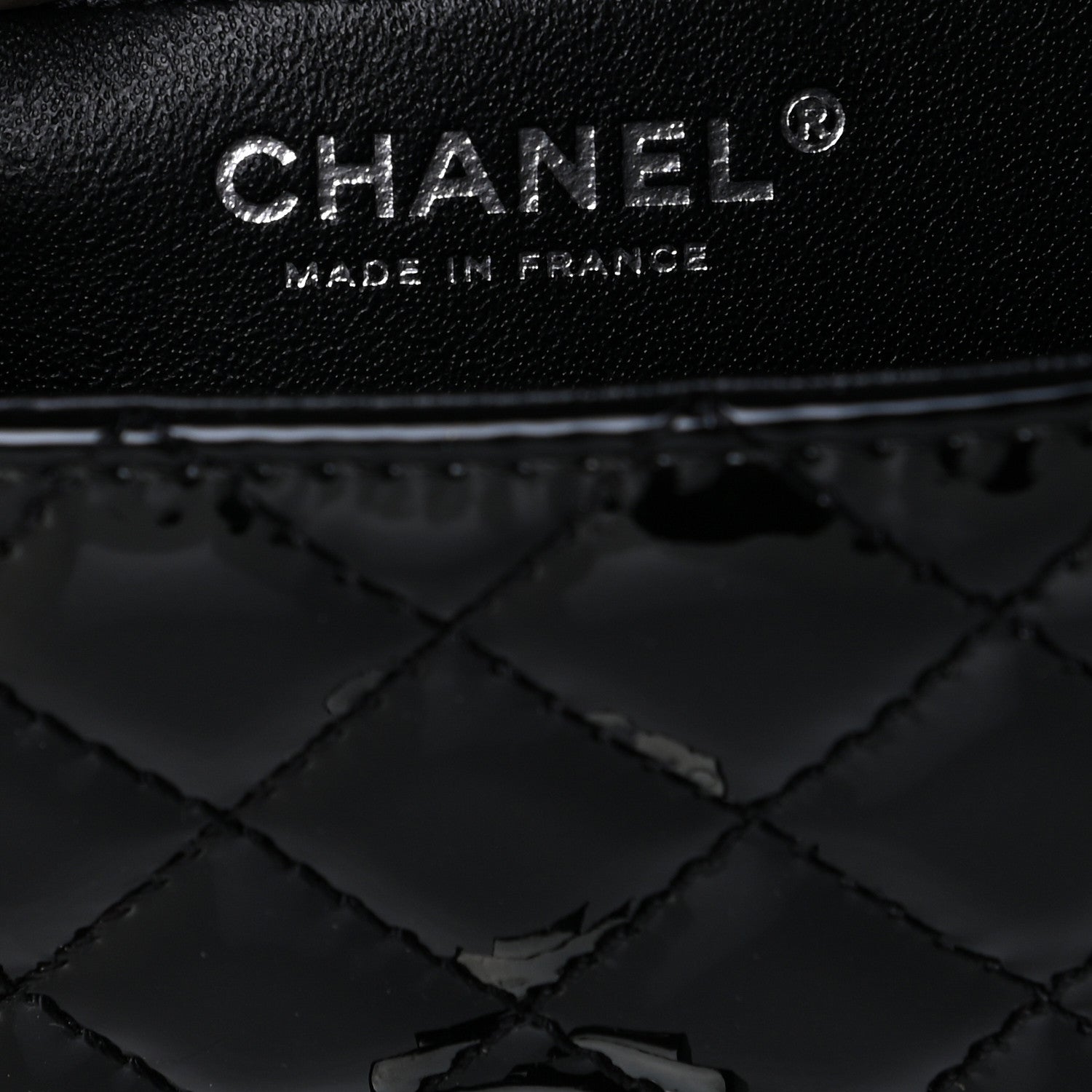 Chanel Patent Calfskin Quilted 2.55 Reissue Mini Flap So Black 8 of 10