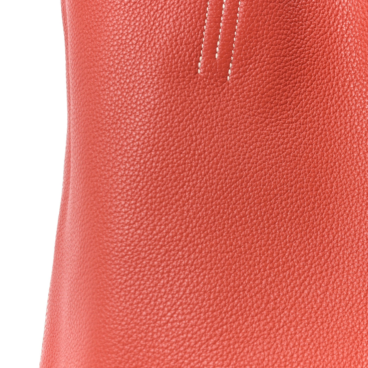 Hermes Taurillon Clemence Swift Double Sens 45 Reversible Tote Sanguine Rouge Pivoine 15 of 15