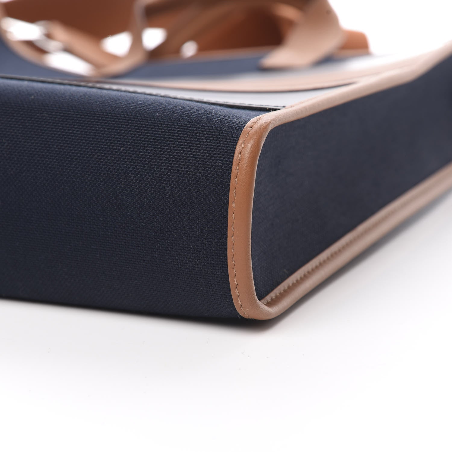 Hermes Toile Swift Record Bag 78 Bleu Marine 11 of 11