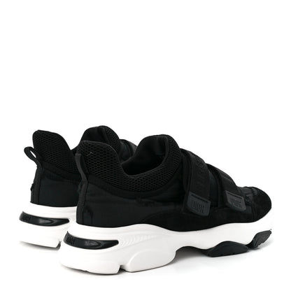 Christian Dior Technical Fabric Nylon Camouflage Womens D-Wander Sneakers 37 Black 4 of 8