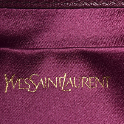 Saint Laurent Calfskin Small Belle De Jour Clutch Purple 6 of 7