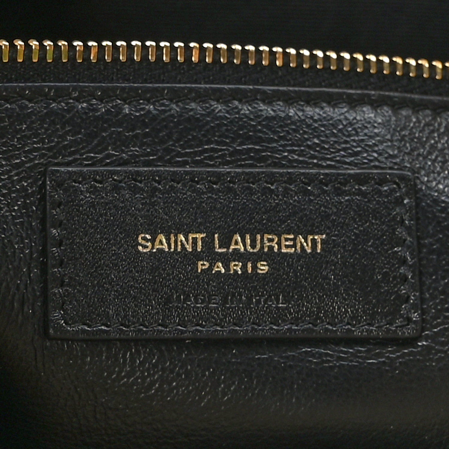 Saint Laurent Shearling Lambskin Quilted Sade Puffer Envelope Clutch Natural Beige 6 of 9